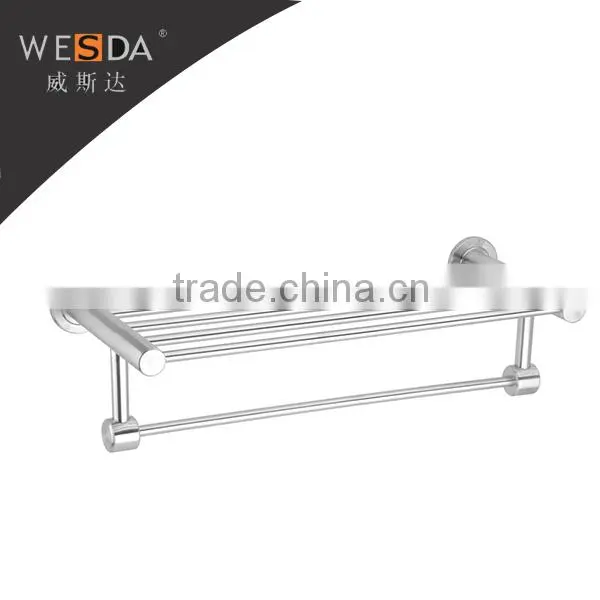 WESDA heated bathroom towel rack polish towel rail towel rail with hook