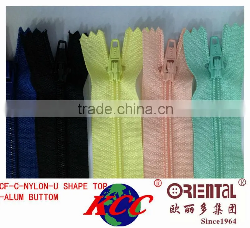 4 inch 3# dyeable tape nylon zipper KCC zipper