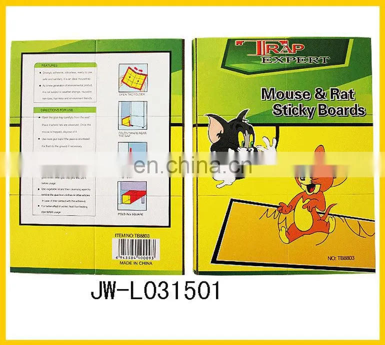 Nigeria Market Best-Selling Paper Mouse/rat catch plastic glue humane mouse trap