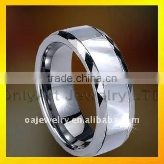 2015 new products tungsten carbide ring, tungsten rings fashion jewelry