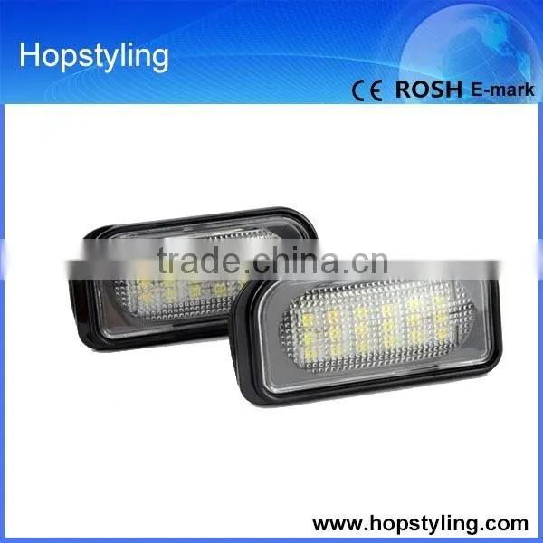 wholesalers china LED number plate lamp for golf 5/6/7 LED license plate lamp canbus no error code Car LED Light