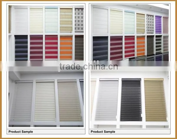 Curtain Times Home Decoration Double Layer Fabric Shangri-la Blinds for Windows