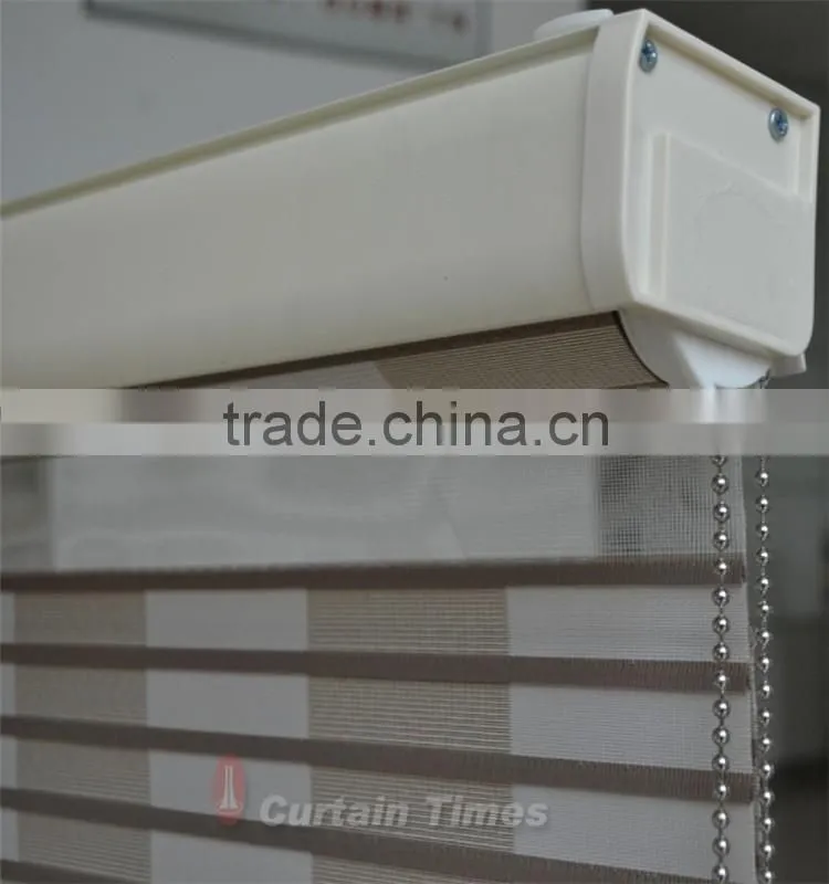 2016 wholesale factory drape window / zebra blind / horizontal roller blind