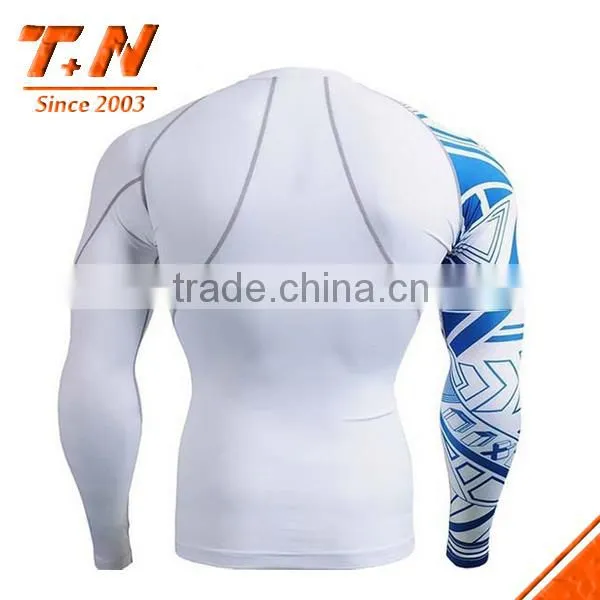 Custom Sublimation Printed Long Sleeve Compression Tights