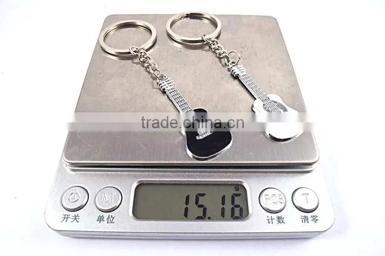guitar shape 2016 trending products keychains wholesale