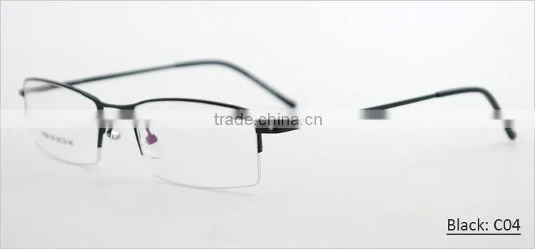 Metal Alloy Half-rim Men Wholesale Stylish Nice Glasses Frame