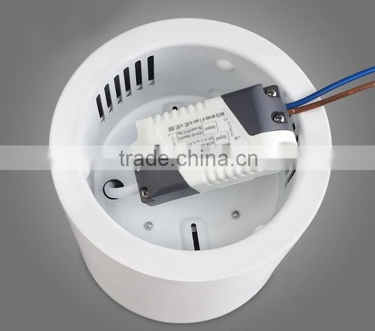 High Quality IP44 Indoor Using CREE Chips Lifud Driver Surface Mount Adjustable 20W 30W COB LED Round Downlight