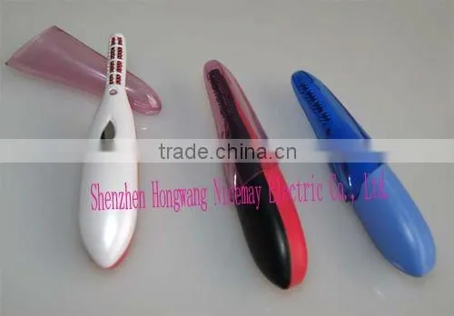 mini eye lash curler with color-changing indicator