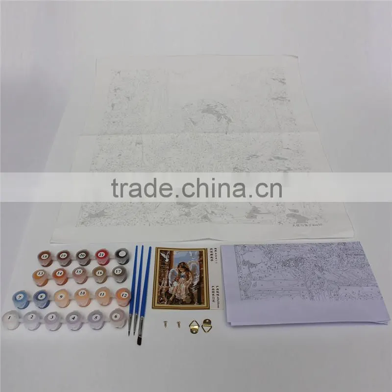 Diy oil painting by numbers