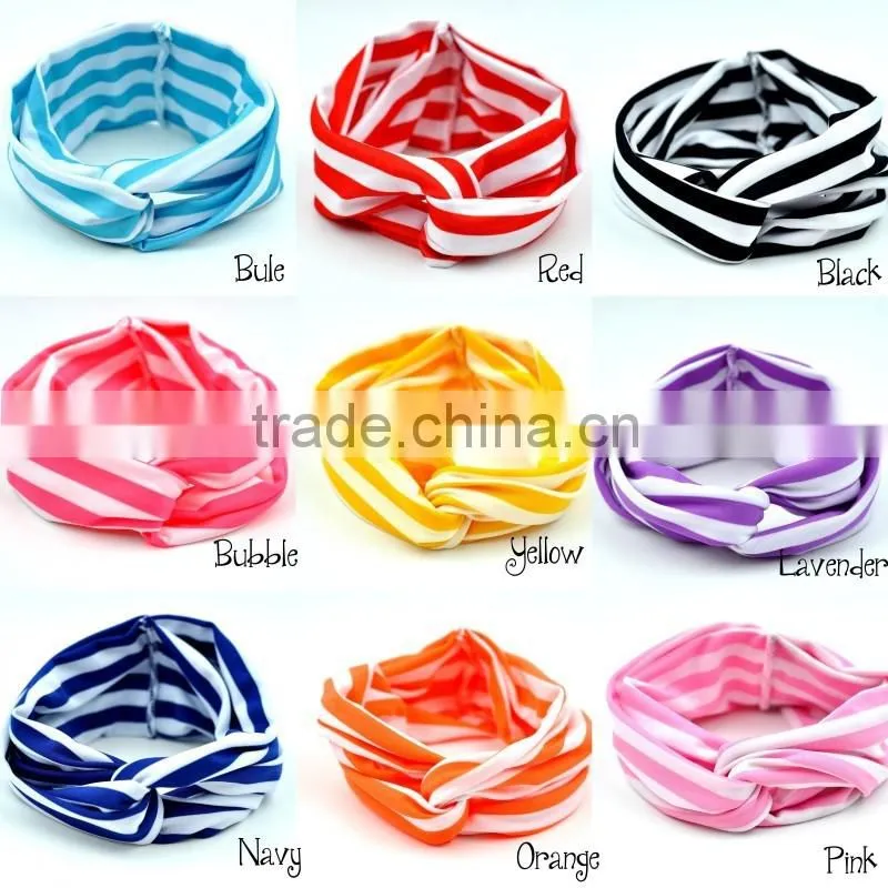 manufactory wholesale baby hair band flower rough selvedge children hair accessory with pear