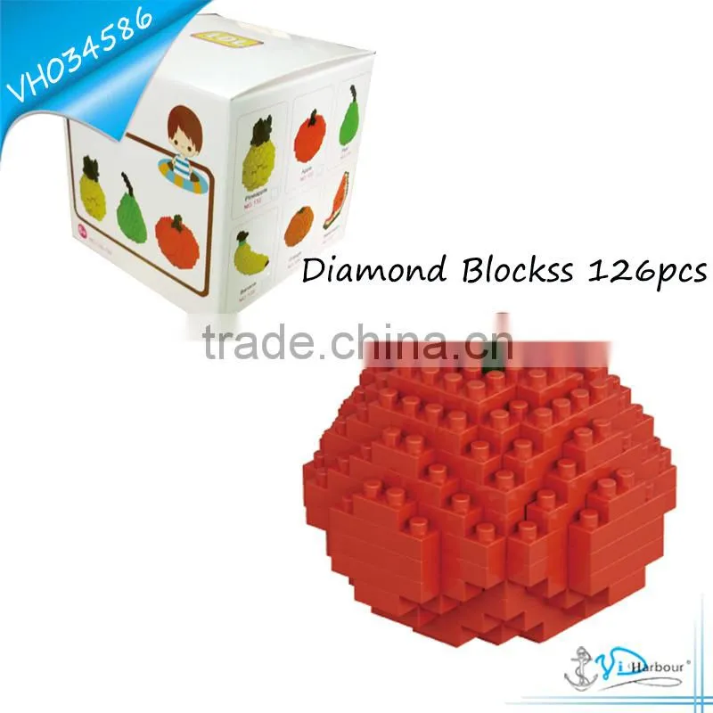 Pear Mini Diamond Blocks Toy for Kids Educational