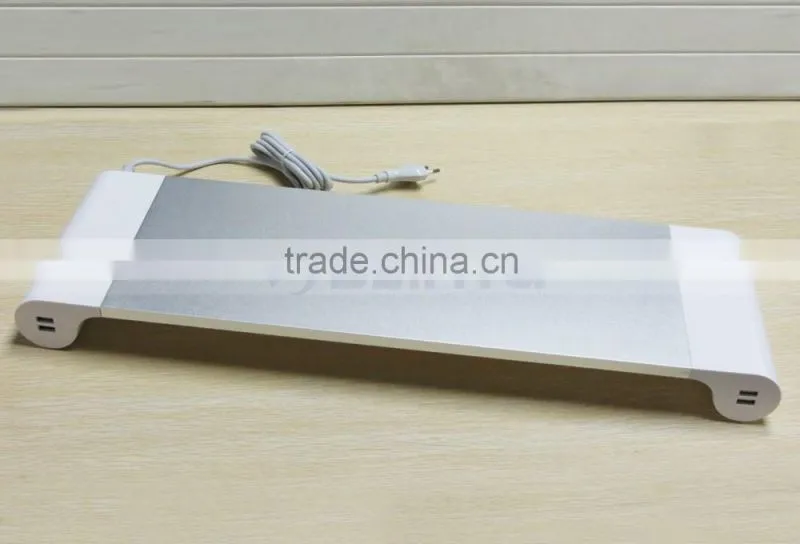 Metal Computer USB Charger Adapter Holder for Keyboard