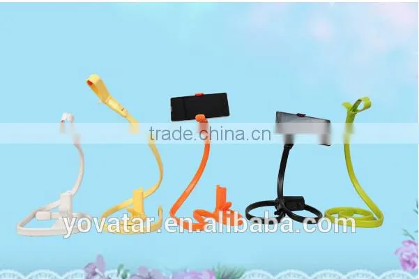 New!!!Universal Clip snake Car Desktop Lazy Bed Phone Holder Stand For iPhone 6/plus, for note 4,for note 3