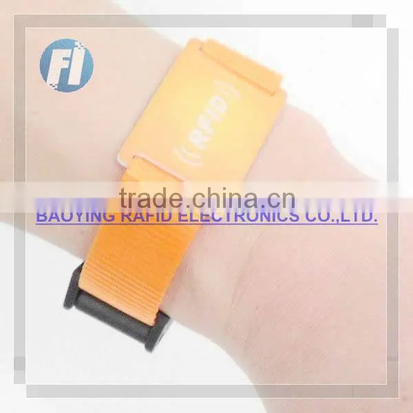 Rf wrist band RFID silicone wrist band