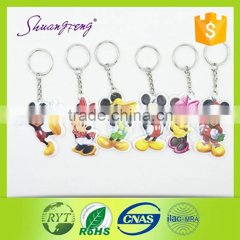 Wholesale factory price high quality with pvc keychain