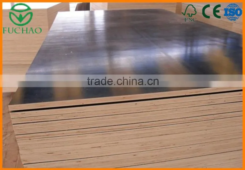 high quality plywood laminated with melamine faced, melamine lamianted plywood