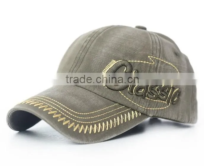 High quality 2016 Spring 100% Cotton Baseball Hat