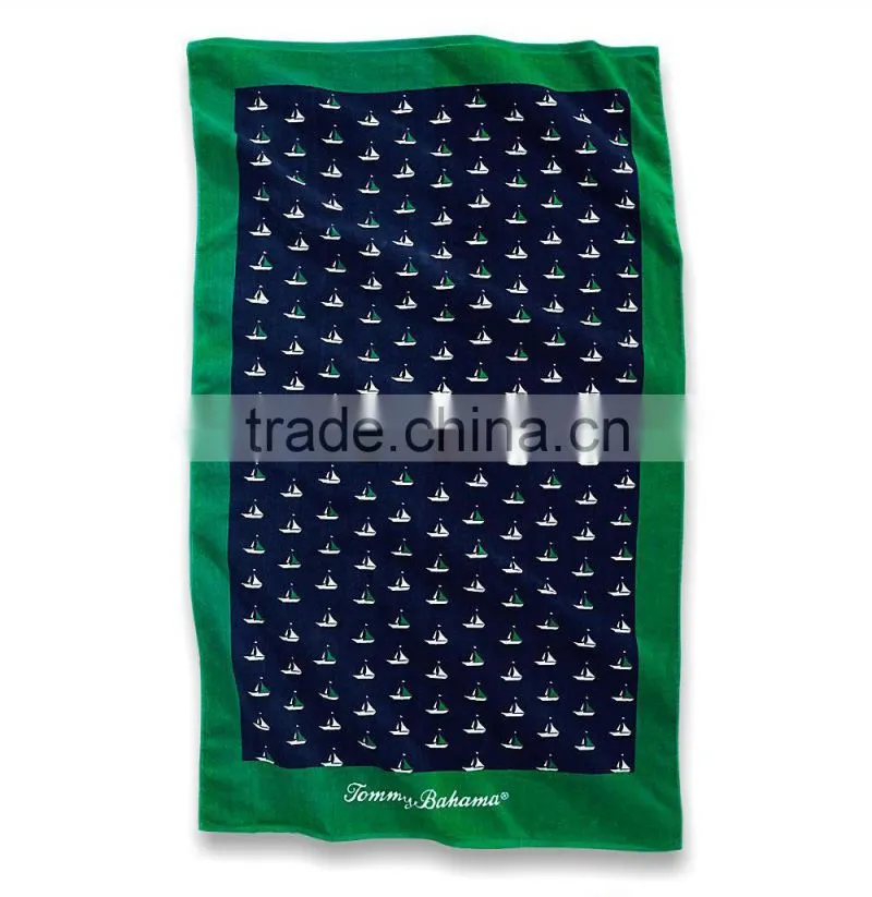 Promotional/Wholesaler Custom Thin Cotton Beach Towel