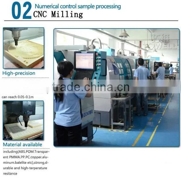 PC Parts with CNC Machining Rapid Prototype Parts