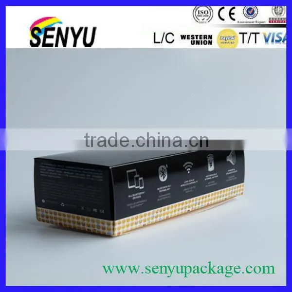 senyu package box luxury gift box packaging for electronic prodcuts
