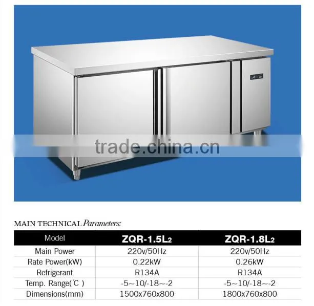 Factory directly 1000L quick freezer, ultra freezer, commercial deep freezer