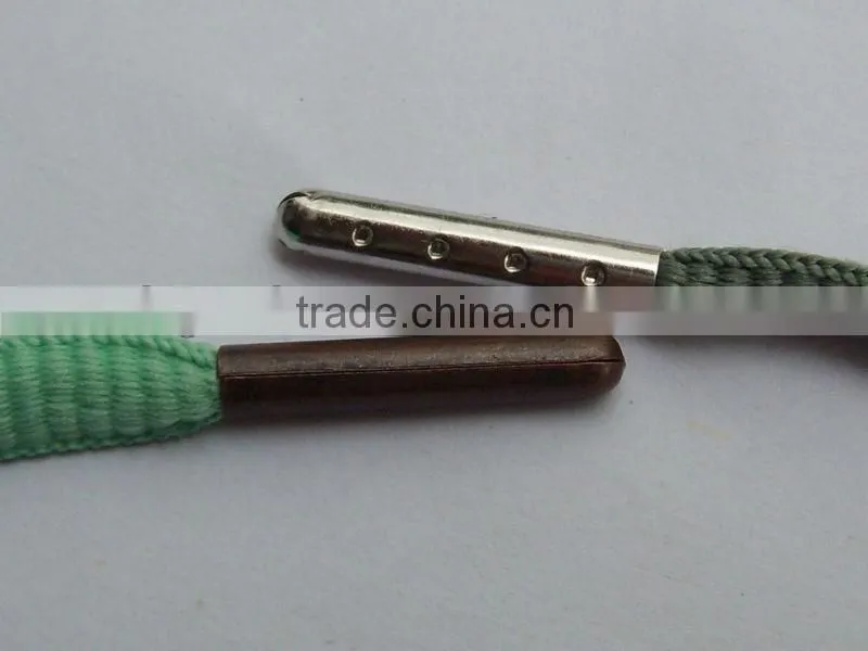 Metal tips shoelace tips