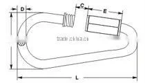 Steel Electric Galvanized Egg Shaped Quick Link Pear Shaped Quick Link Made In China Rigging