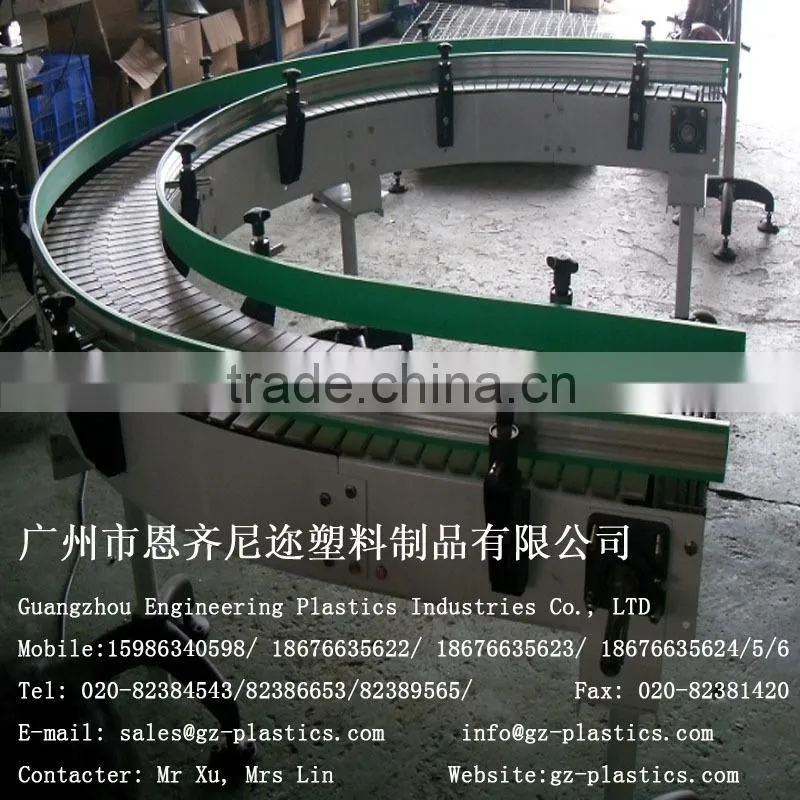 Food grade Plastic polyamide Nylon HDPE Polyethylene delrin POM sushi conveyor chain factory