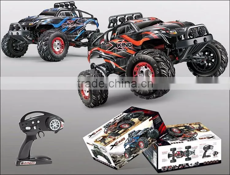 4WD 2.4G Electric Powerful Remote Control Car Brushed/ Brushless High Speed RC Monster Truck With 40-75km/h