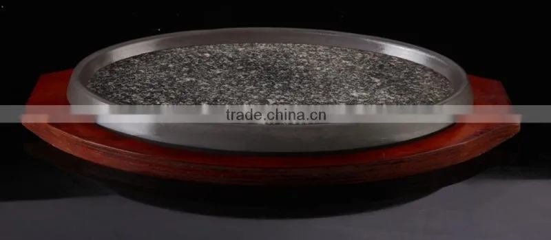 Oval baking pan with board frying pan