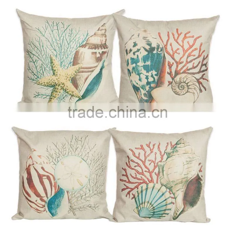 cheap digital printed decorative throw pillow
