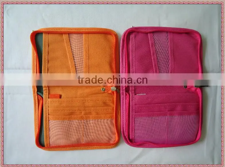 wholesale Waterproof durable carbon fiber leather passport holder