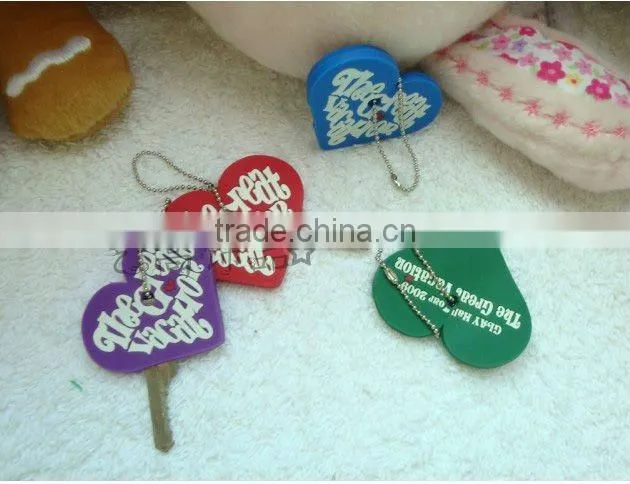 Soft feel high quality plastic car key covers