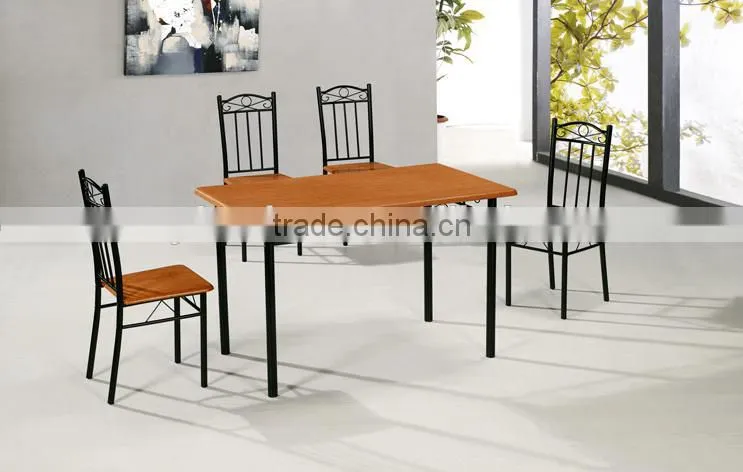 New design dining table set dining table and 4 chairs wooden dining table and chairs dining room furniture