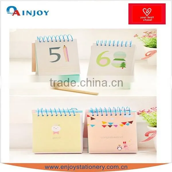 lovely countdown 100 days note pad/ activity note ad