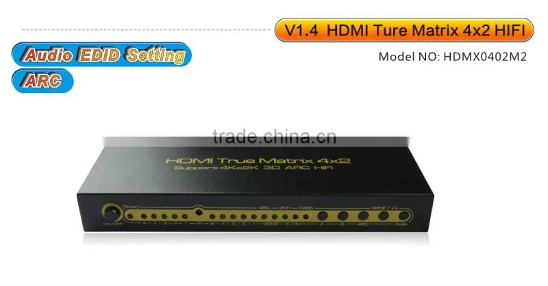 4x2 hdmi matrix lcd tv