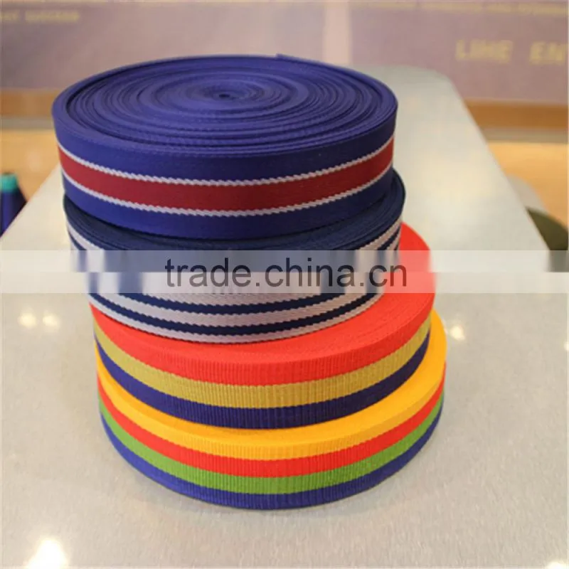 Life durable high strength printed nylon webbing/nylon belt decorative webbing