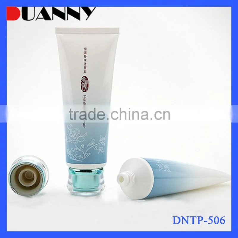 Purple Fancy Cosmetic Jars Plastic Tube Face Cream Container 15Ml 30Ml 50Ml