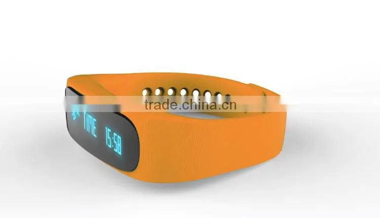 2015 Hot Selling New Model Sport Bluetooth 4.0 Pedometer E02 Smart Bracelet Health Sleep Monitoring Fitness Smart band