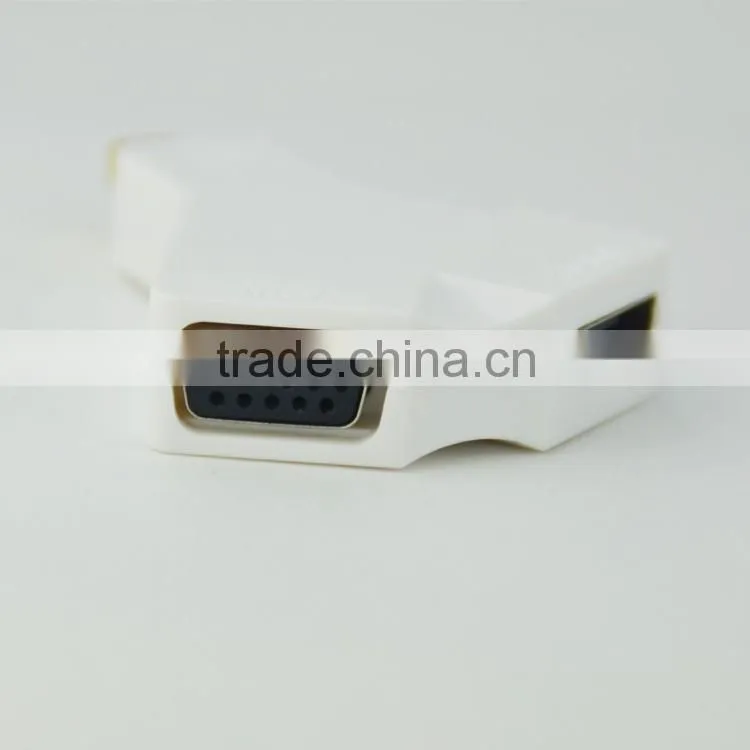 High quality gold plated mini dp to hdmi vga adapter for laptop