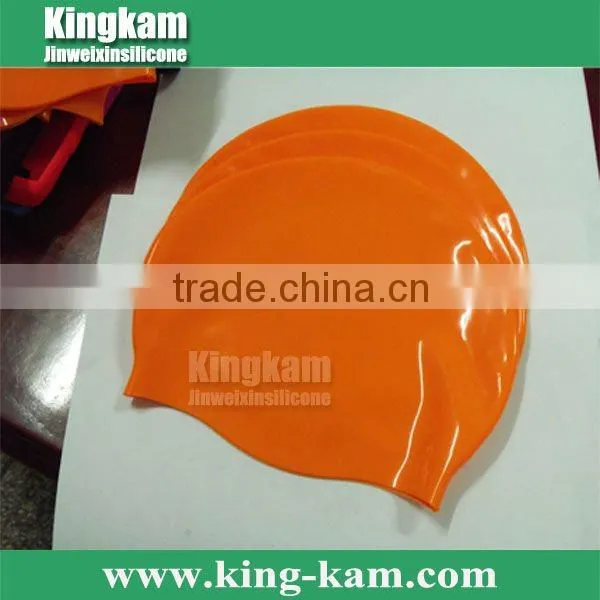 Personalized silicone bathing cap