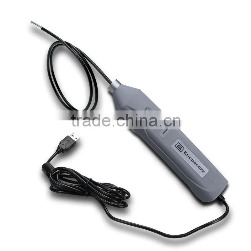Mini USB 1M Tube 5.5mm Slim Borescope 6 LED Snake Endoscope Inspection Camera