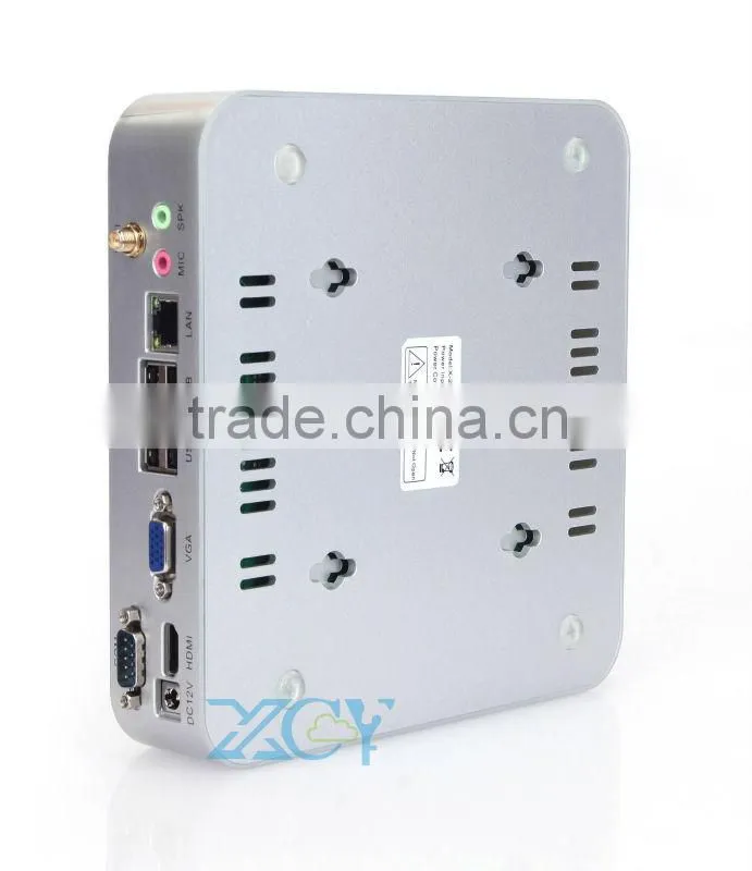 cheapest L19X E350 mini cpu Media Center industrial computer 4G RAM 64G SSD With WIFI,12V Power Adapt Support WIN7/WIN 8.1