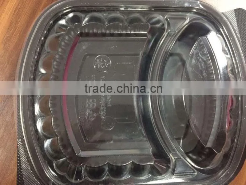 Automatic PP Material Plastic Thermoforming Machine Fast Food Box