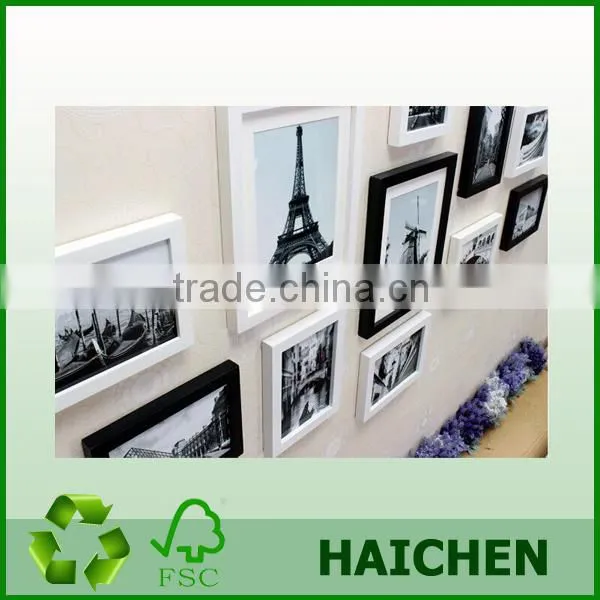 New design plastic photo frame set