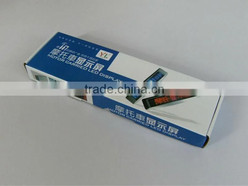 High quality low price underslung led message banner screen