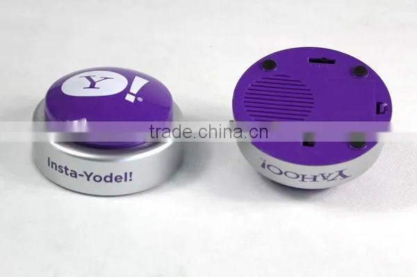 Custom voice recordable sound button, multi sound recordable or pre-recording acceptance