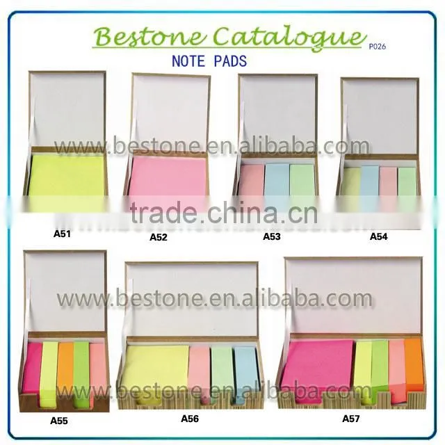promotional die cut memo pad stylish adhesive notes it post note sticky notepads