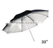 Photography Equipemnt Silver Black Reflective Umbrella