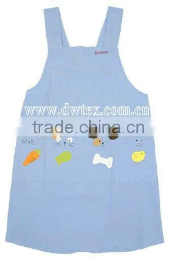 Funny cotton kids aprons